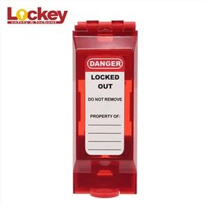 נעילת מתג חירום מפלסטיק