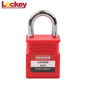 בטיחות 25 מ"מ פלדה קצר שאקל נעילת Tagout Tagout
